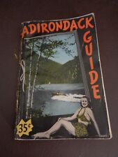 Rare Vintage Adirondack Guide Travel Book 1947  picture