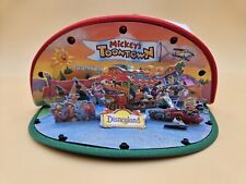 Disney Toontown 1993 Grand Opening  Flip Brim Diorama SnapBack Hat Rare Vtg READ picture
