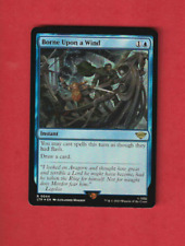 Magic The Lord of the Rings Borne Upon a Wind Foil #0044 Card Condition NM picture