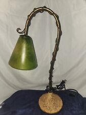 Gorgeous Vintage Tarogo Gooseneck Metal/Resin Table Lamp- Tarogo Japan RARE FIND picture