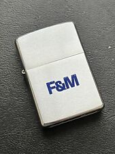 Vintage 1974 F&M Zippo Lighter New, No Boxes picture