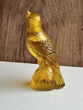 1970s Avon Moonwind Cologne Yellow Glass  1.7 Oz  Bird Appr 85% Full picture