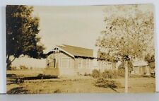 Rppc Residence Home Country House Real Photo Postcard K16 picture