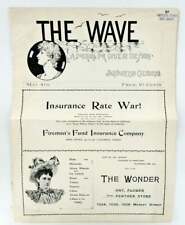 1895 THE WAVE MAGAZIINE A JOURNAL FOR THOSE IN THE SWIM / May 4, 1895 picture