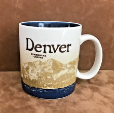 STARBUCKS Coffee Cup Mug ~ DENVER ~ 2009 Global Icon Collectors Series 16 Oz. picture