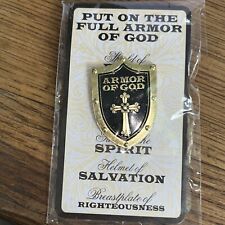 Armor Of God Pin Christian God Love Faith Hat Pin Motorcycle Jacket SalvationPin picture