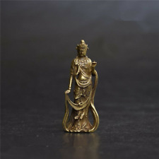 China Pure brass Guanyin bodhisattva Buddha small pendant picture