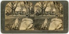 c1900's Stereoview Card Keystone View Co 11680 Lexington Common, Massachusetts picture