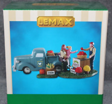 Lemax 2019 Buy Local Harvest Crossing #93428 Miller's Farm Truck & Produce - NIB picture