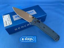 Benchmade 535FE-05 Bugout Knife Crater Blue Grivory Flat Earth S30V Blade picture