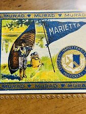 1909 - Murad Cigarettes T51 - Card MARIETTA - Boating - College Series - Rare picture