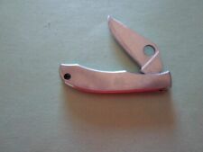 Spyderco Folding Knife Satin Plain Edge Blade Steel Handle 1.25'' HONEYBEE C137P picture