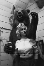 Crazy Marilyn Monroe Grizzly Bear PHOTO Scary Gorgeous Sexy Perky Goddess 1953 picture