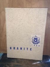 1953 University of New Hampshire -Yearbook- Granite UNH Durham. picture