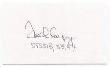 Frederick Gregory Signed 3x5 Index Card Autographed Space NASA Astronaut picture