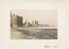 Vintage 1937 Photo Chicago Downtown Lakefront Near the North Side Navy Pier  m28 picture
