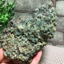 top Natural Green Grape Agate Chalcedony Crystal Mineral Specimen 400g  a181 picture