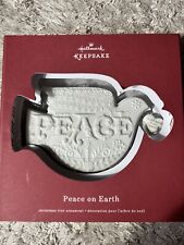 Hallmark Keepsake Ornament 2015 Peace On Earth Porcelain Dove New in Box picture
