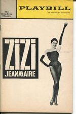 Zizi Jeanmaire Roland Petit Zizi Musical Dec 1964  Playbill picture
