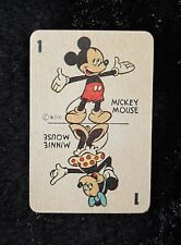 1946 Disney Russell Mickey Mouse & Minnie Mouse # 1-1💥 Mickey “Back” Original picture