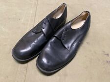 WWII GERMAN KRIEGSMARINE U-BOAT EM OFFICER BOAT LEATHER SHOES-- SIZE 11 picture