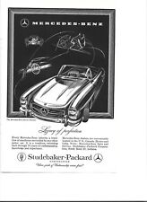 Two orig. 1958 Mercedes Benz 300SL vintage print ad (ads): Legacy of Perfection picture