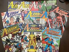 Action Comics #596-606 - Lot of 11 -  DC - See Pics for Condition - Superman 600 picture