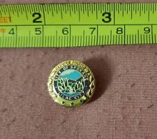 Vintage City of Spokane Washington Lilac City Service Award screwback lapel pin picture