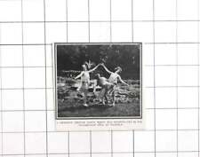 1924 Girls Performing Graceful Grecian Dance During Elizabethan Fete At Hatfield picture