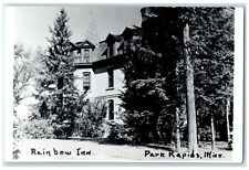 c1950's Rainbow Inn Hotel Park Rapids Minnesota MN RPPC Photo Vintage Postcard picture