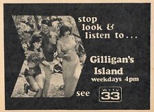 1975 WYTV TV AD ~ GILLIGAN'S ISLAND TINA LOUIS, DAWN WELLS & ALAN HALE JR. picture