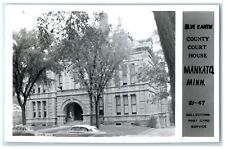c1950's Blue Earth County Court House Mankato Minnesota MN RPPC Photo Postcard picture