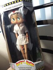 VINTAGE BETTY BOOP NURSE DOLL NEW IN DAMAGED PACKAGE picture