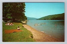 New Fairfield CT-Connecticut, Squantz Pond State Park, Antique Vintage Postcard picture