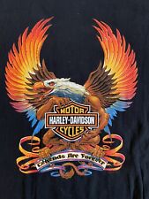 Authentic Vintage 90s Harley Davidson Singapore Exclusive Black Size XL T-Shirt picture
