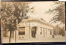 #6 RPPC First National Bank Martinez CA 1908 Scarce Postcard picture