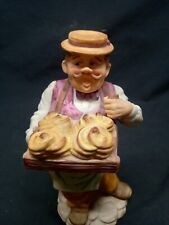 Lefton china hand painted Bakery Man picture
