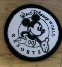 Disney Patches Vintage-Sew On- Mickey Mouse Walt Disney World Resorts Never Used picture