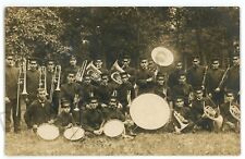 RPPC Marching Band THOMASVILLE PA York County Real Photo Postcard picture