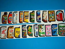 2010 Wacky PackagesAll New Series 7 Complete Set of WACK~O~MERCIALS + More picture