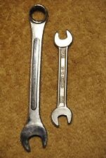 2 Vintage Gedore Wrenches 13mm 11/32 5/16 No.12 Open End and Combination picture