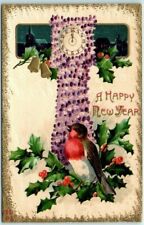 Postcard - A Happy New Year with Holiday Art Print picture