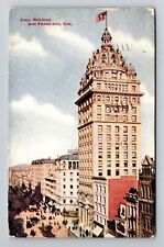 San Francisco, CA-California, Call Building Antique c1907, Vintage Postcard picture