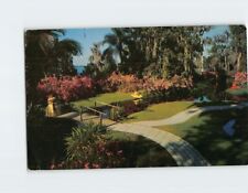 Postcard A Myriad of Tropical Flowers Florida's Cypress Gardens USA picture