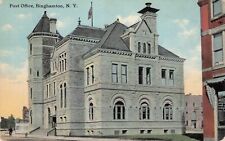 Vintage Postcard Binghamton New York Post Office Convention Advertising 1912 500 picture