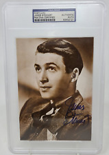 James Jimmy Stewart Autographed Postcard PSA DNA Certified picture
