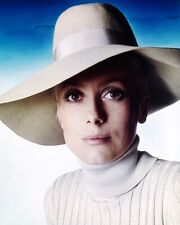 Catherine Deneuve stylish fashion pose in hat 24x36 Poster picture