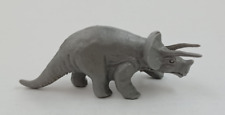 Sinclair Oil Triceratops World's Fair Gray Plastic Dinosaur Vintage 1960s Figure picture