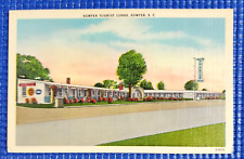 Vintage Sumter Tourist Lodge Motel Sumter South Carolina SC Postcard picture