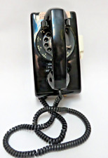 Stromberg Carlson Black Rotary Wall Phone Vintage Used In Roseau MN Untested picture